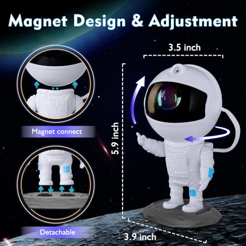 Save 5% on Astronaut Galaxy Star Projector with Remote Control - Image 5