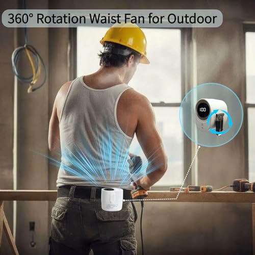 50% Off CHICWAY Portable Clip Fan with LED & Flashlight - Image 6