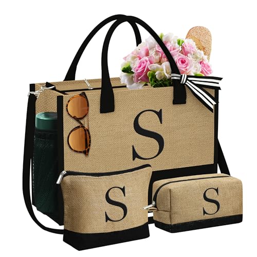 64% Off YOOLIFE Personalized Tote & Makeup Bag Set