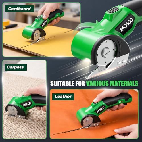 Save 40% on MOAOO Cordless Electric Scissors with Code - Image 5