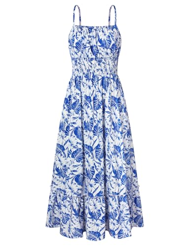50% Off GRACE KARIN Floral Maxi Dress with Pockets