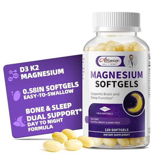Save 28% on Alliwise Magnesium Glycinate with D3 & K2