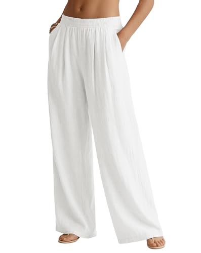 50% Off JEKAOYI Women's Linen Palazzo Pants with Code