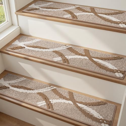 50% Off PADOOR Non-Slip Stair Treads - 15-Pack Safety Carpet
