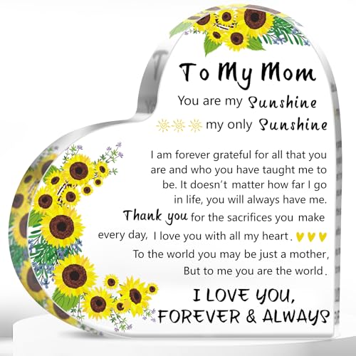 45% Off Personalized Heart Plaque for Mother's Day Gifts