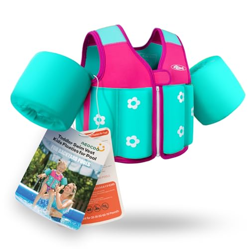 40% Off AEOCOO Toddler Swim Vest with Floaties