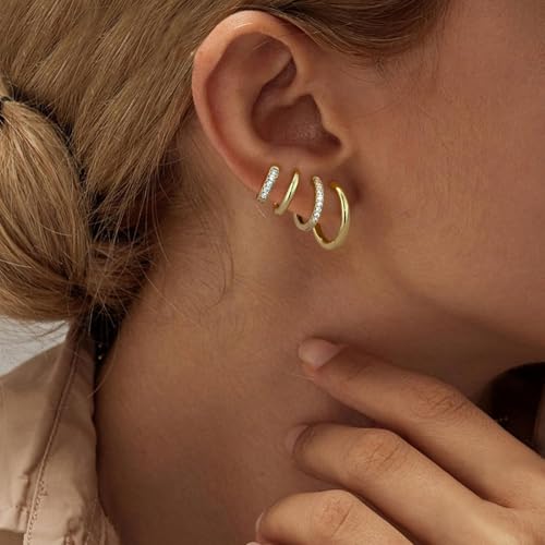 29% Off Maxcate Hypoallergenic Gold Hoop Earrings for Women - Image 5
