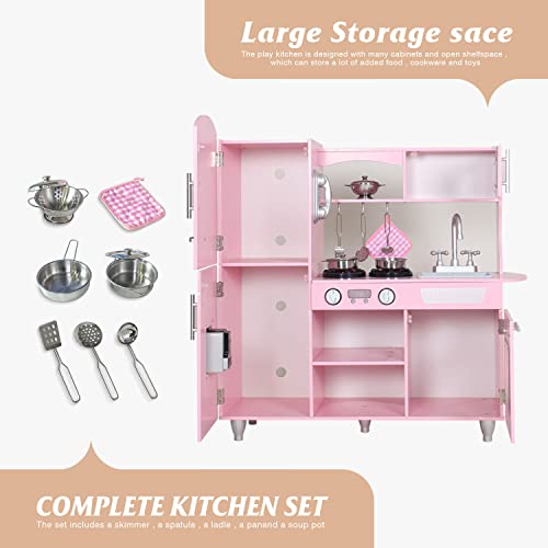 62% Off LED Kids Kitchen Playset with Sound & Lights - Image 6