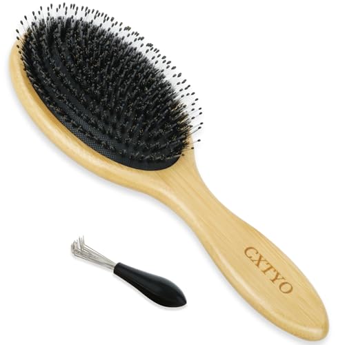 Save 33% on Bamboo Boar Bristle Hair Brush for Thick Hair