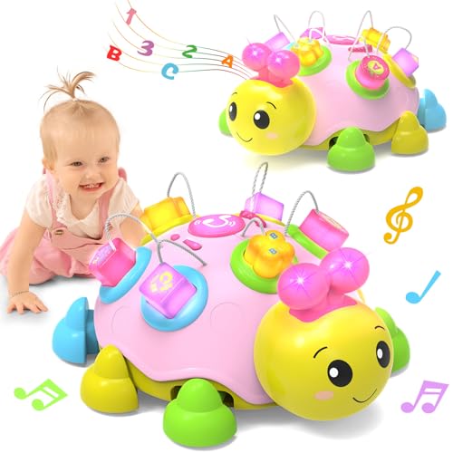Save 14% on Holaxander Musical Ladybug Baby Crawling Toy
