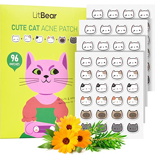 50% Off LitBear Cat-Shaped Acne Patches with Code XEQ3YSIB