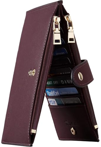 50% Off Travelambo Slim RFID Women's Leather Wallet