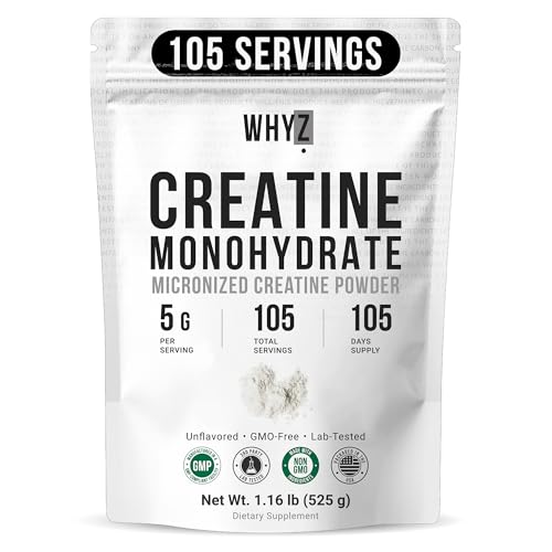 50% Off Creatine Monohydrate Powder - 105 Servings