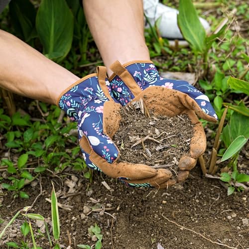 50% Off Pleneal Leather Gardening Gloves for Women - Image 2