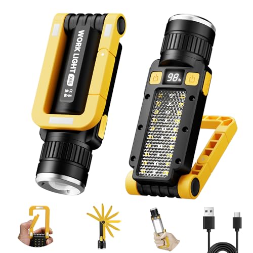 44% Off Rechargeable LED Magnetic Work Light with 7 Modes
