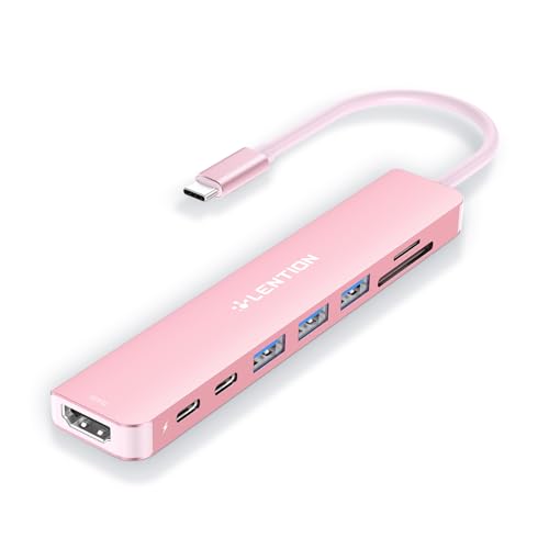 50% Off LENTION 8-in-1 USB-C Hub with 4K HDMI & 100W PD