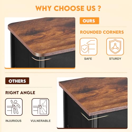 50% Off Sonharlar Fabric Drawer Dresser with Code VALA4B3G - Image 4
