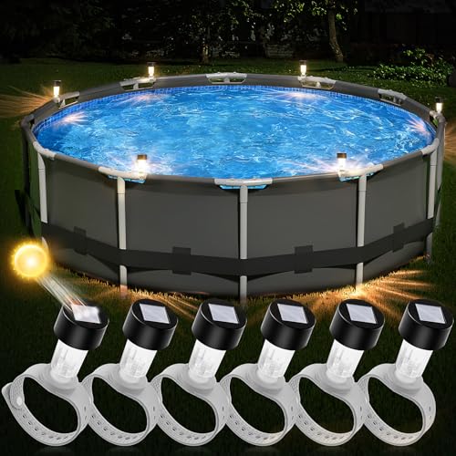 73% Off BITIWEND Solar Pool Lights for Above Ground Pools - Image 1