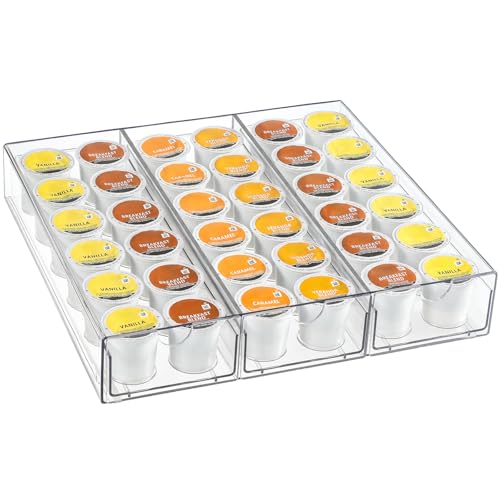 30% Off Clear Acrylic Coffee Pod Organizer for Keurig