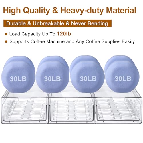 30% Off Clear Acrylic Coffee Pod Organizer for Keurig - Image 5