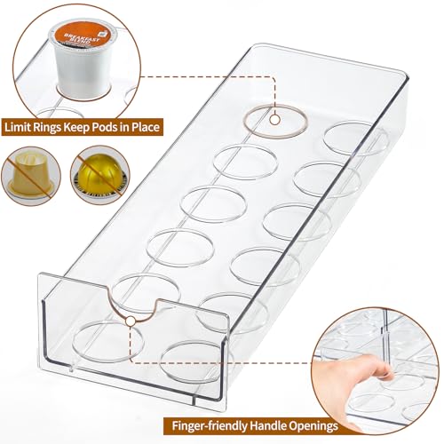 30% Off Clear Acrylic Coffee Pod Organizer for Keurig - Image 6