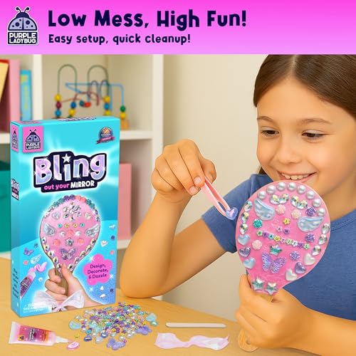 33% Off DIY Wooden Hand Mirror Craft Kit for Girls - Image 6