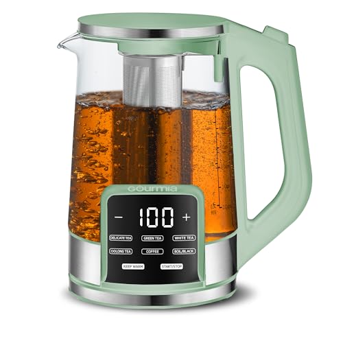 Save 58% on Gourmia Programmable Electric Glass Kettle