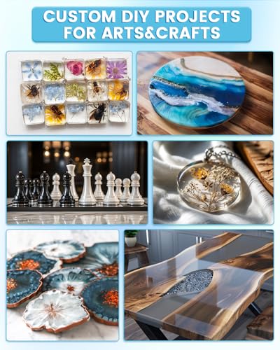 30% Off 64oz Epoxy Resin Kit for Art, Wood & Jewelry - Image 4