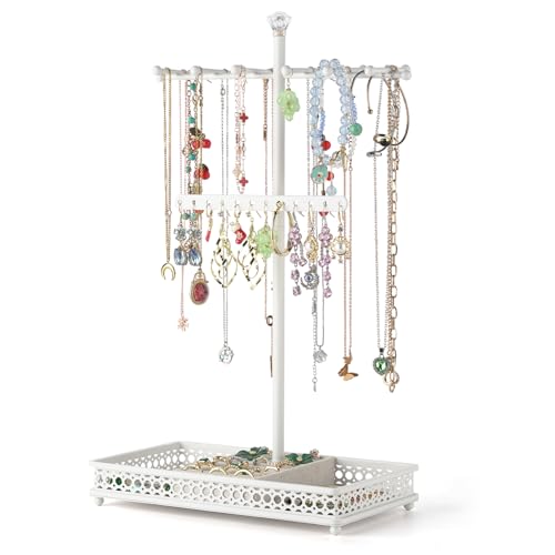 50% Off Jewelry Tree Organizer for Necklaces, Bracelets & Rings