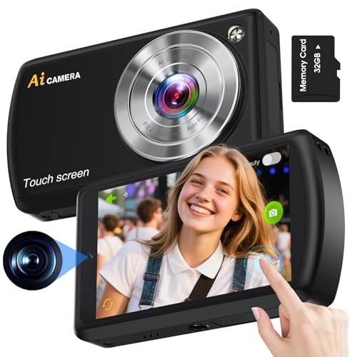 30% Off AI Digital Camera with Auto Focus & WiFi
