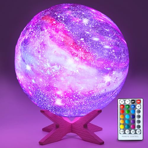 60% Off 3D Moon Lamp Night Light for Kids with Remote