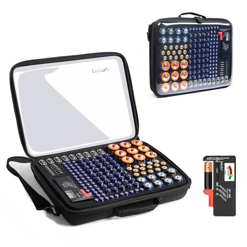 50% Off Luxtude Battery Organizer Case with Tester