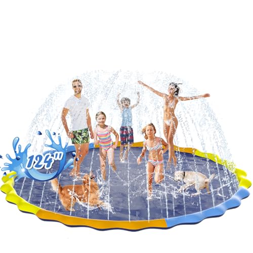 Save 50% on Instraella 124in Splash Pad for Kids & Dogs