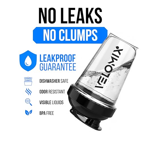 33% Off VELOMIX 2-Pack Protein Shaker Bottles with Whisk - Image 3