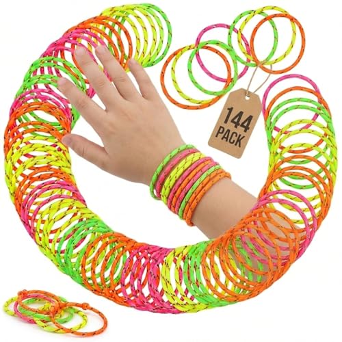 23% Off Bedwina Neon Friendship Bracelets (144-Pack)