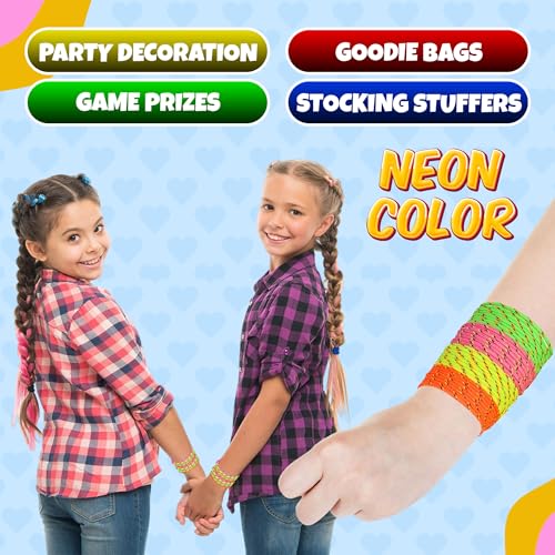 23% Off Bedwina Neon Friendship Bracelets (144-Pack) - Image 3