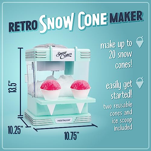 Save 14% on Nostalgia Retro Snow Cone Machine for Parties - Image 2