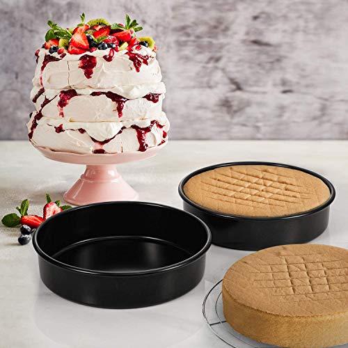 Save 35% on HIWARE 8-Inch Nonstick Cake Pan Set - Image 6