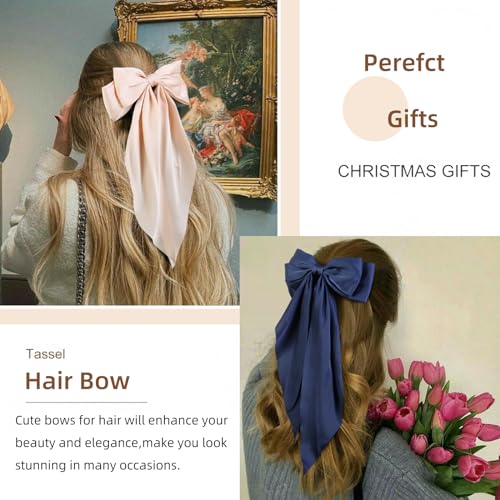 Save 29% on 8-Pack Vintage Hair Ribbon Clips for Women & Girls - Image 3