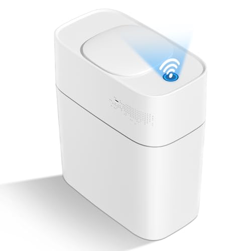 Save 36% on MUEE Motion Sensor Trash Can with Auto-Adsorption