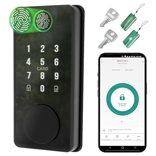 50% Off VEGATON Keyless Entry Smart Door Lock with Fingerprint