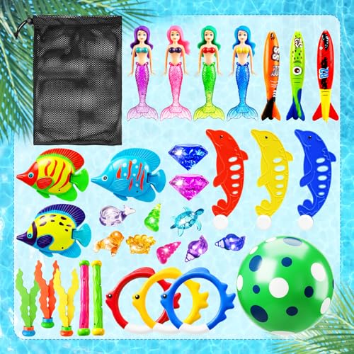 Save 33% on Jasonwell 32-Piece Pool Diving Toy Set - Image 4