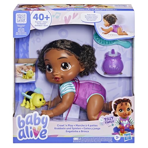 Save 43% on Baby Alive Crawling Doll Tilly Tinker