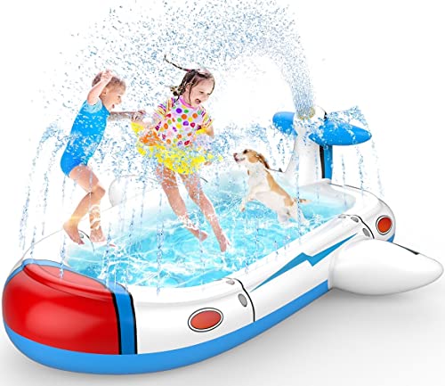 45% Off 3-in-1 Kiddie Pool & Splash Pad for Toddlers