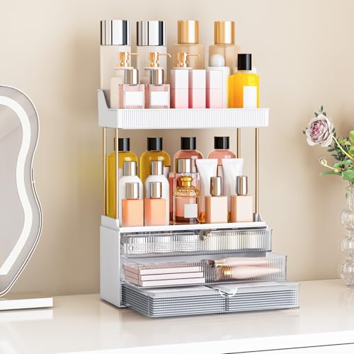 Save $10 on 5-Tier Clear Makeup Organizer with Drawers - Image 3