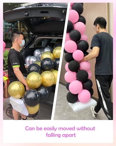 40% Off YALLOVE Heavy Duty Balloon Column Stand Kit (Set of 2) - Image 4