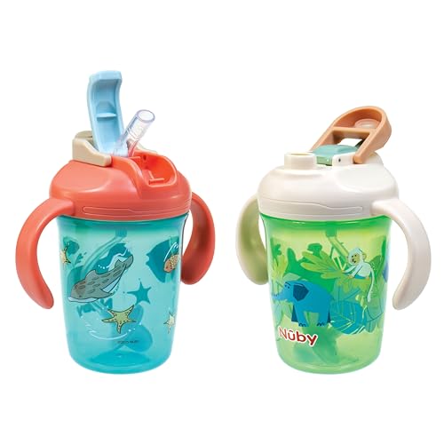 Save 34% on Nuby 2-in-1 Toddler Cup 2-Pack