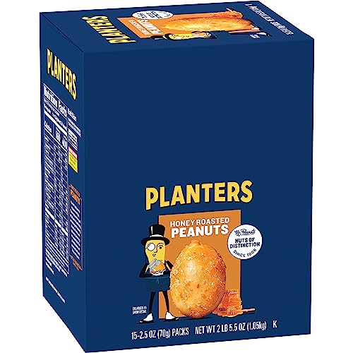 Save 11% on Planters Honey Roasted Peanuts Snack Packs