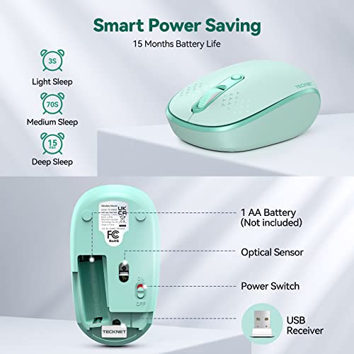 43% Off TECKNET Quiet Wireless Mouse with Code 9L7UU885 - Image 6