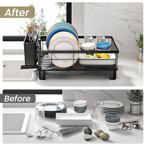 Save 30% on SNTD Space-Saving Stainless Steel Dish Drying Rack - Image 6